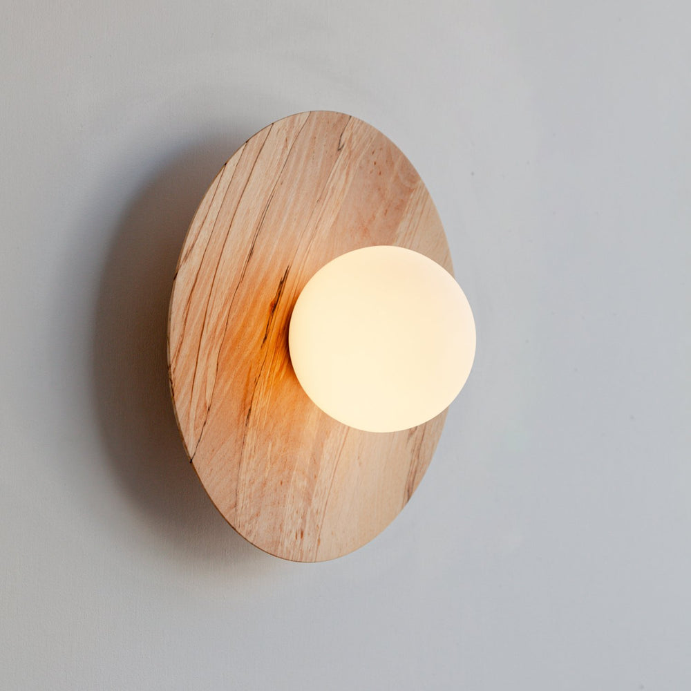 "Cara" Wall Light - Hardwood