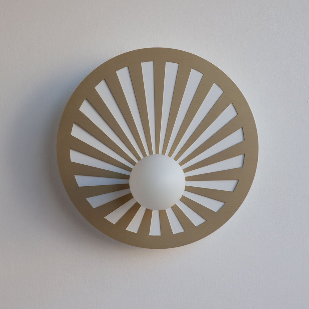 "Sunburst Arc" Wall Light - Colour Series