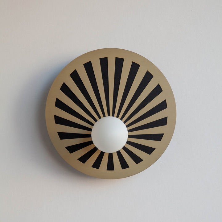 "Sunburst Arc" Wall Light - Colour Series
