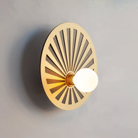 "Sunburst Arc" Wall Light - Colour Series