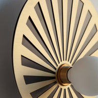 "Sunburst Arc" Wall Light - Colour Series