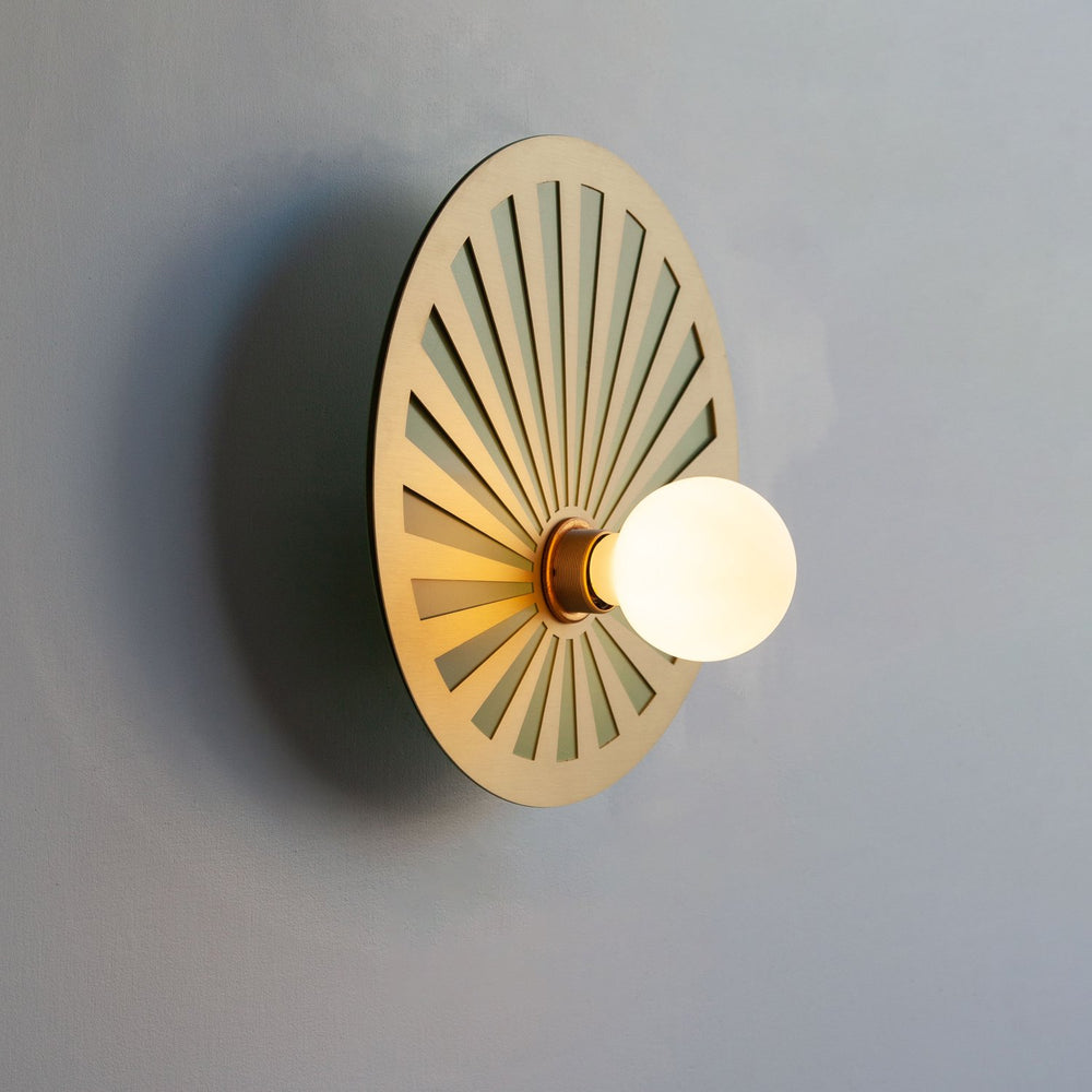 "Sunburst Arc" Wall Light - Colour Series