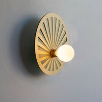 "Sunburst Arc" Wall Light - Colour Series
