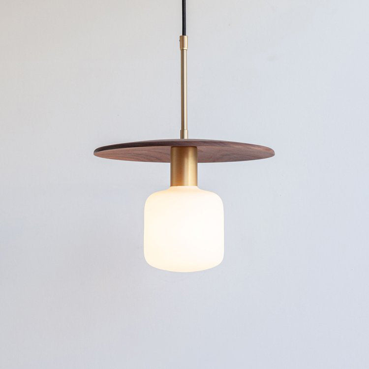 "Cara" Pendant Light - Walnut