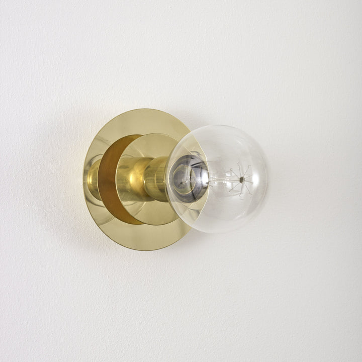 "Aureole" Wall Light - Brass (Outlet)