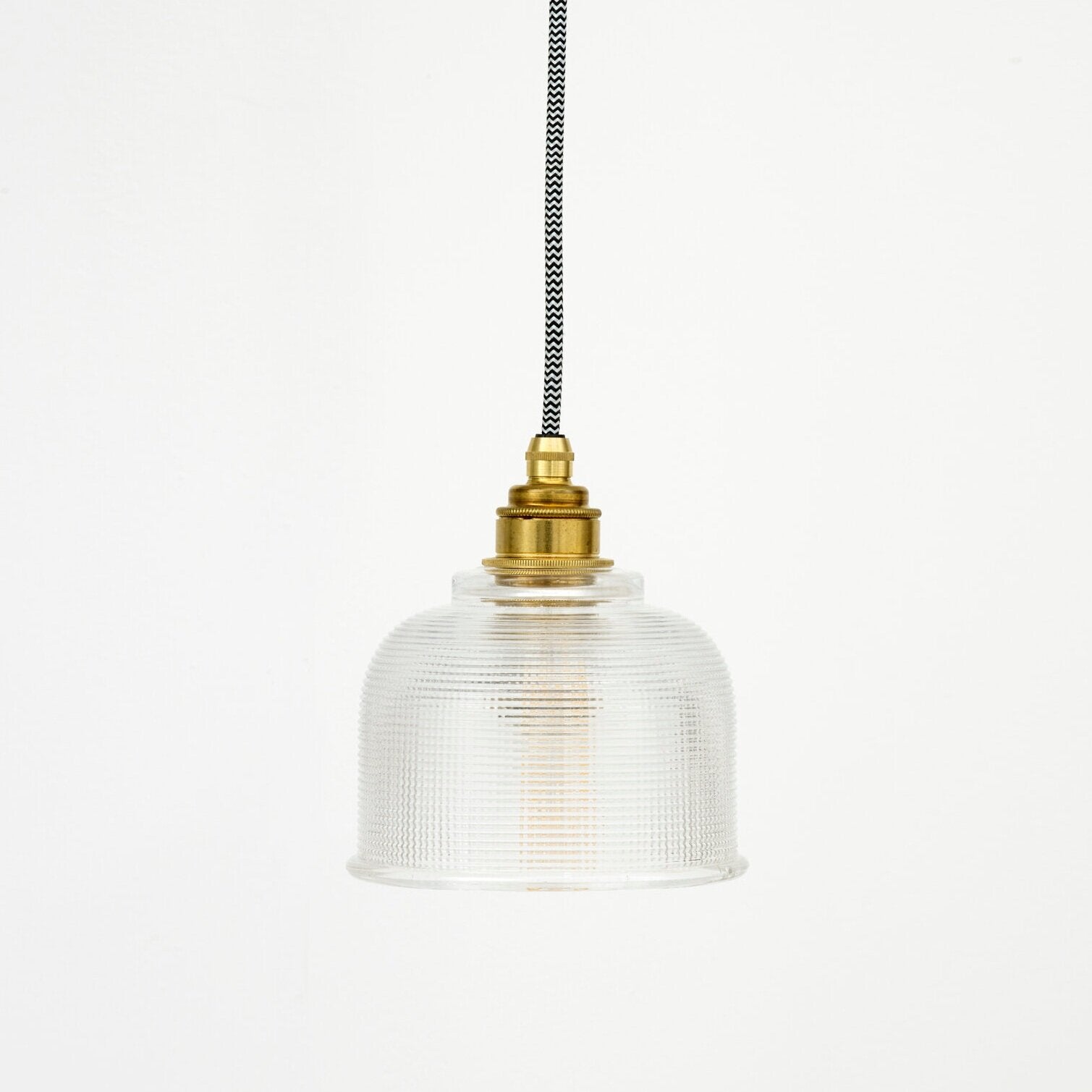 Prismatic Glass Pendant Light