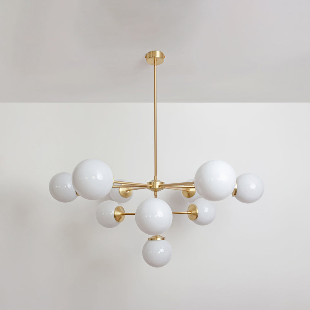“Tellis” Ten Globe Chandelier