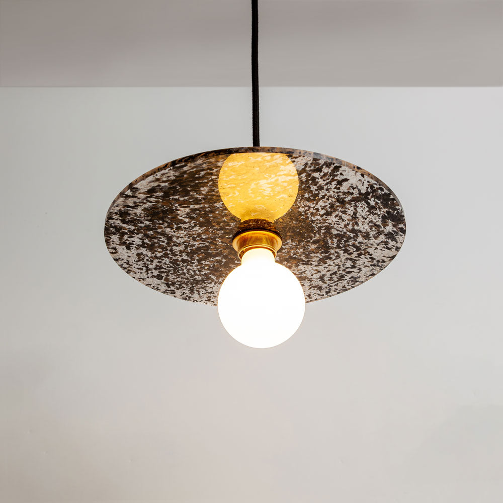 "Arc" Pendant Light - Jewel Recycled Plastic