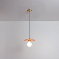 "Arc" Pendant Light - Brass