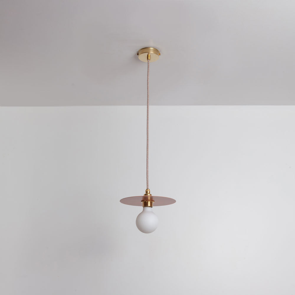 "Arc" Pendant Light - Brass