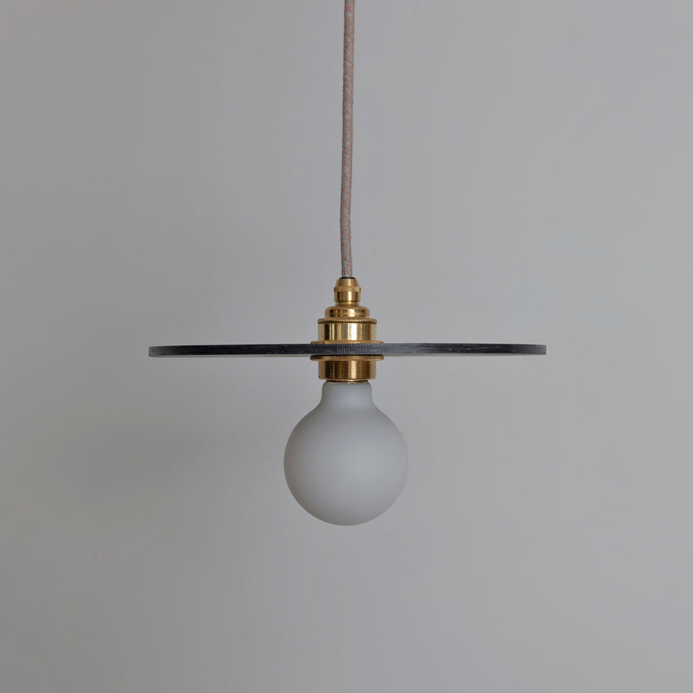 "Arc" Pendant Light - Marbled Recycled Plastic