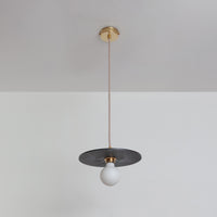 "Arc" Pendant Light - Marbled Recycled Plastic