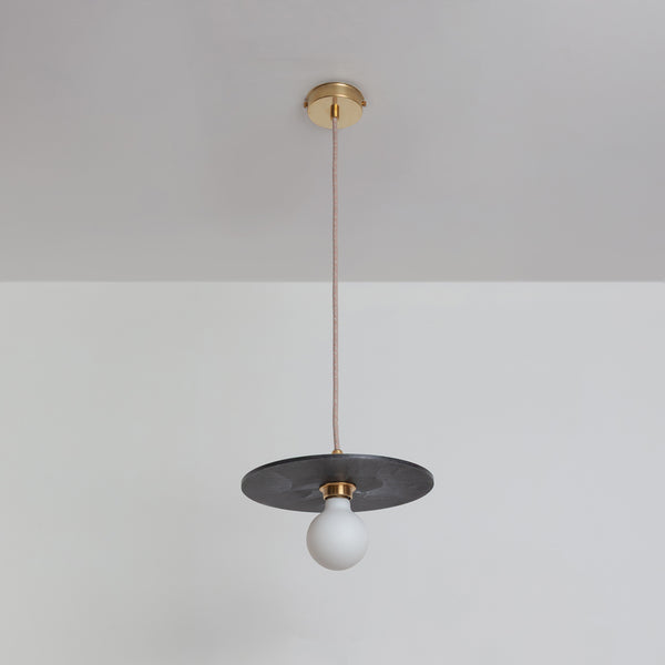 "Arc" Pendant Light - Marbled Recycled Plastic