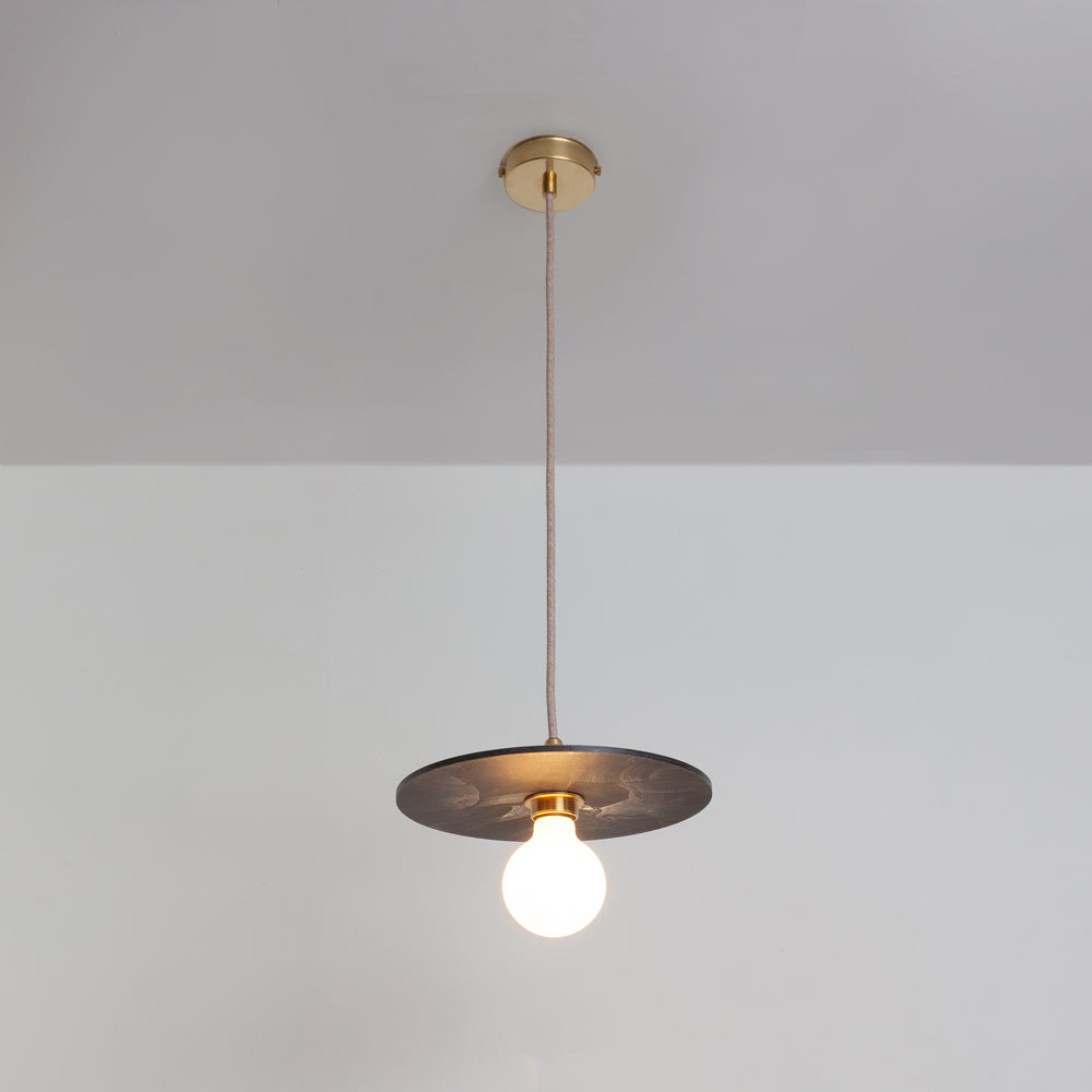 "Arc" Pendant Light - Marbled Recycled Plastic