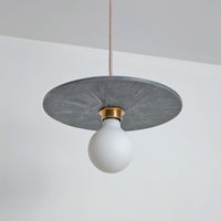 "Arc" Pendant Light - Marbled Recycled Plastic