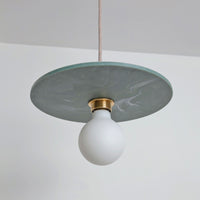 "Arc" Pendant Light - Marbled Recycled Plastic