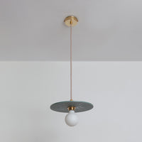 "Arc" Pendant Light - Marbled Recycled Plastic