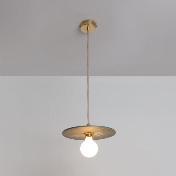 "Arc" Pendant Light - Marbled Recycled Plastic