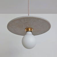 "Arc" Pendant Light - Marbled Recycled Plastic