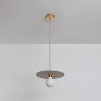 "Arc" Pendant Light - Marbled Recycled Plastic