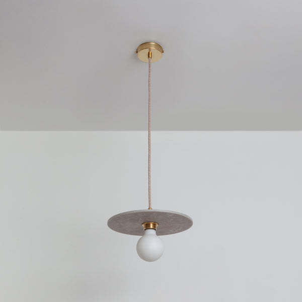 "Arc" Pendant Light - Marbled Recycled Plastic