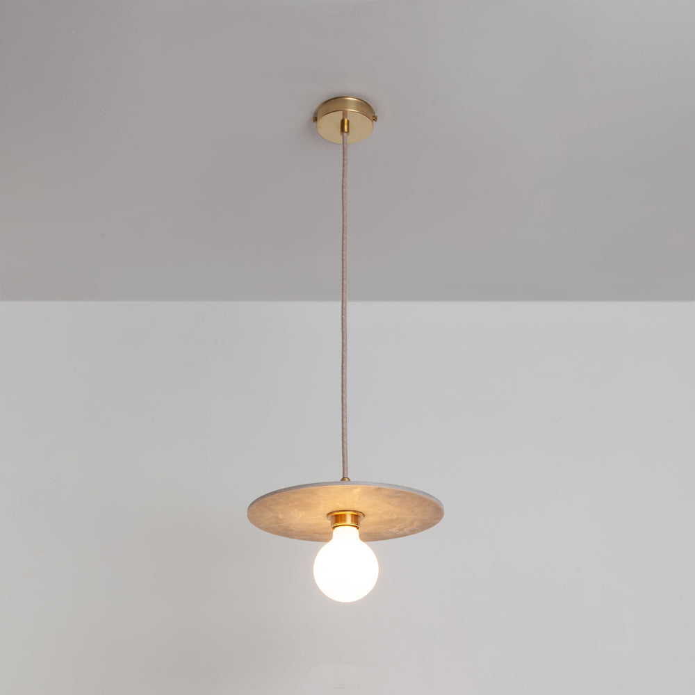 "Arc" Pendant Light - Marbled Recycled Plastic