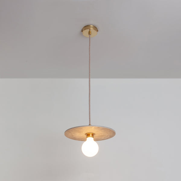 "Arc" Pendant Light - Marbled Recycled Plastic
