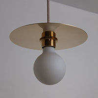 "Arc" Pendant Light - Brass