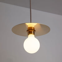 "Arc" Pendant Light - Brass