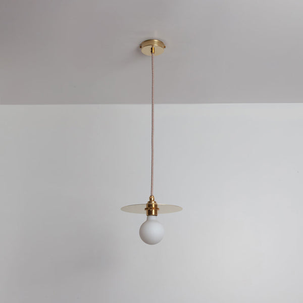 "Arc" Pendant Light - Brass