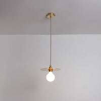 "Arc" Pendant Light - Brass