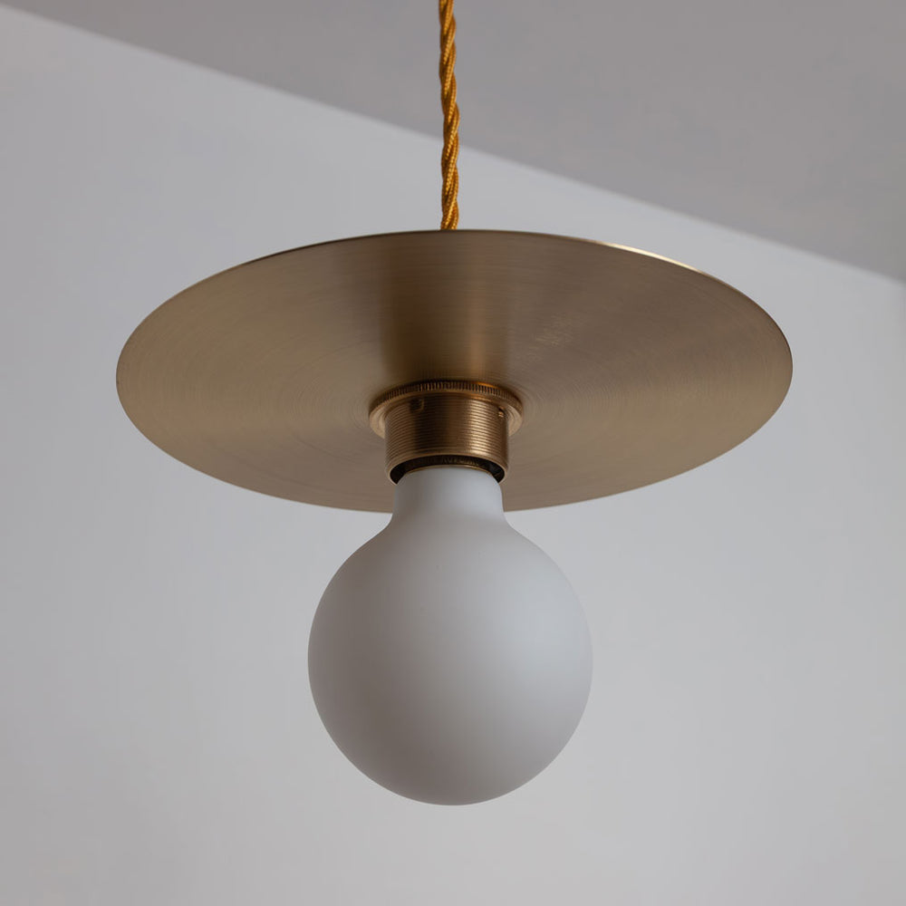 "Arc" Pendant Light - Brass