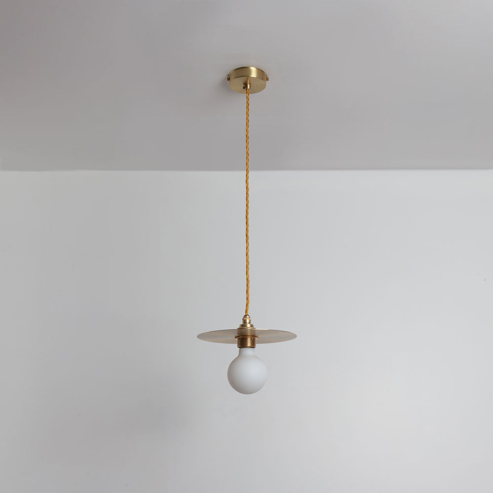"Arc" Pendant Light - Brass