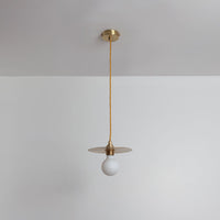 "Arc" Pendant Light - Brass