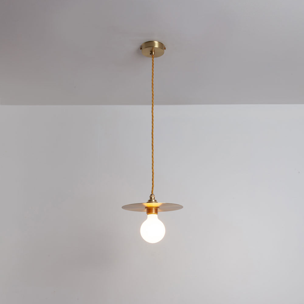 "Arc" Pendant Light - Brass