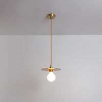 "Arc" Pendant Light - Brass