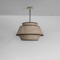 "Ashford" Raffia Shade Pendant Light