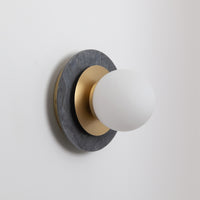 "Aurora" Wall Light - Marbled Recycled Plastic