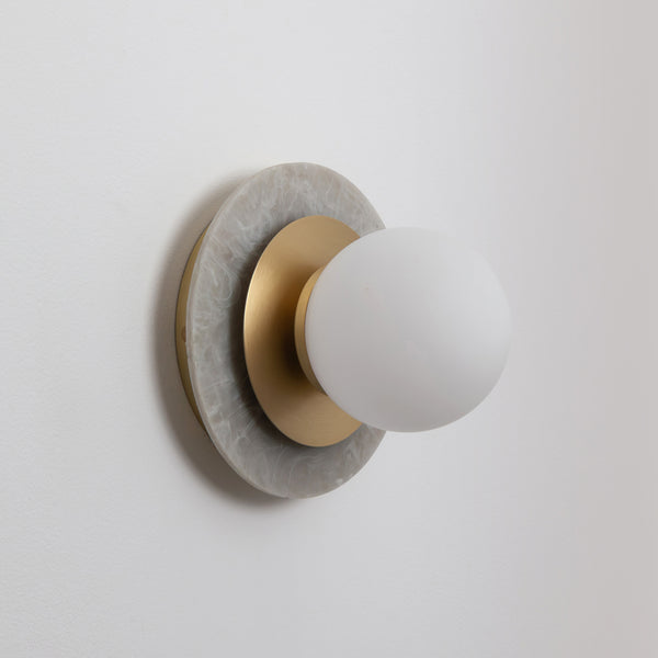 "Aurora" Wall Light - Marbled Recycled Plastic