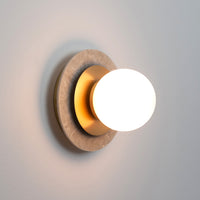 "Aurora" Wall Light - Marbled Recycled Plastic