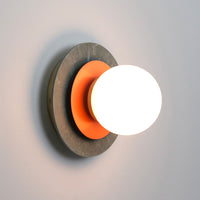 "Aurora" Wall Light - Marbled Recycled Plastic