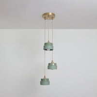 "Bex" Triple Drop Pendant - Ceramic