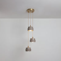 "Bex" Triple Drop Pendant - Ceramic