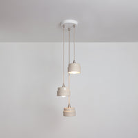 "Bex" Triple Drop Pendant - Ceramic