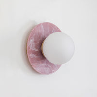 "Bo" Wall Light - Marbled Recycled Plastic