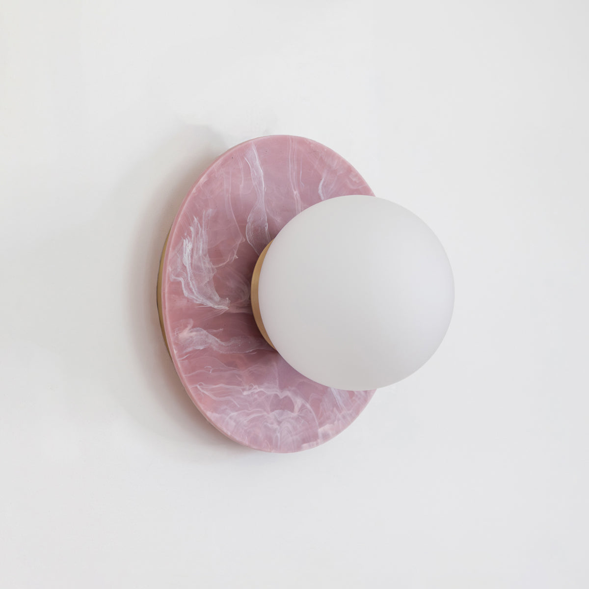"Bo" Wall Light - Marbled Recycled Plastic