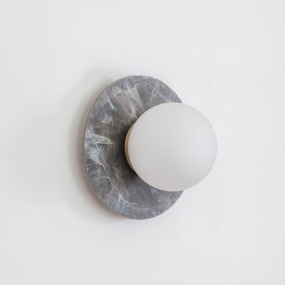 "Bo" Wall Light - Marbled Recycled Plastic