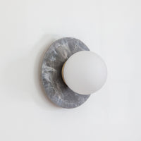"Bo" Wall Light - Marbled Recycled Plastic