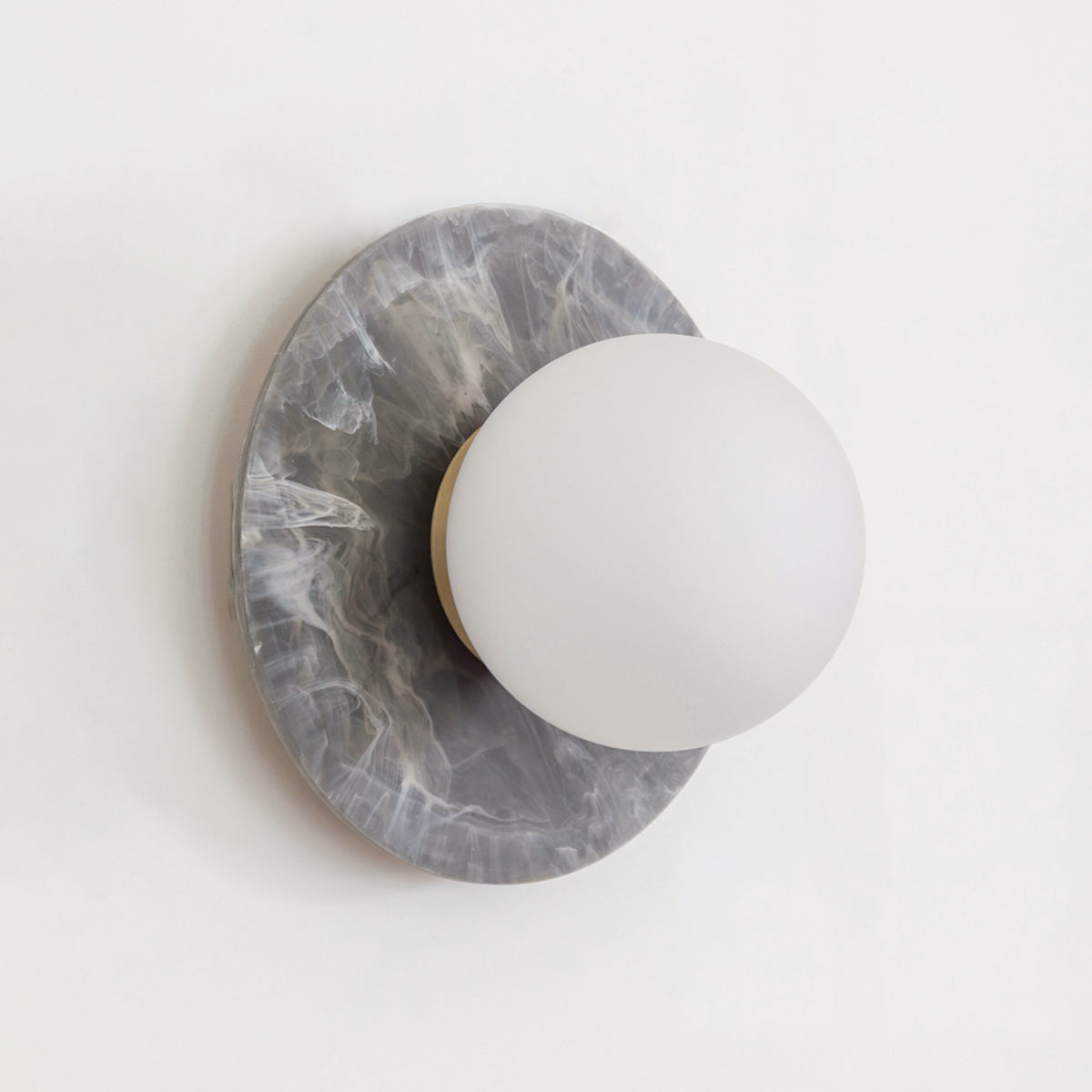 "Bo" Wall Light - Marbled Recycled Plastic