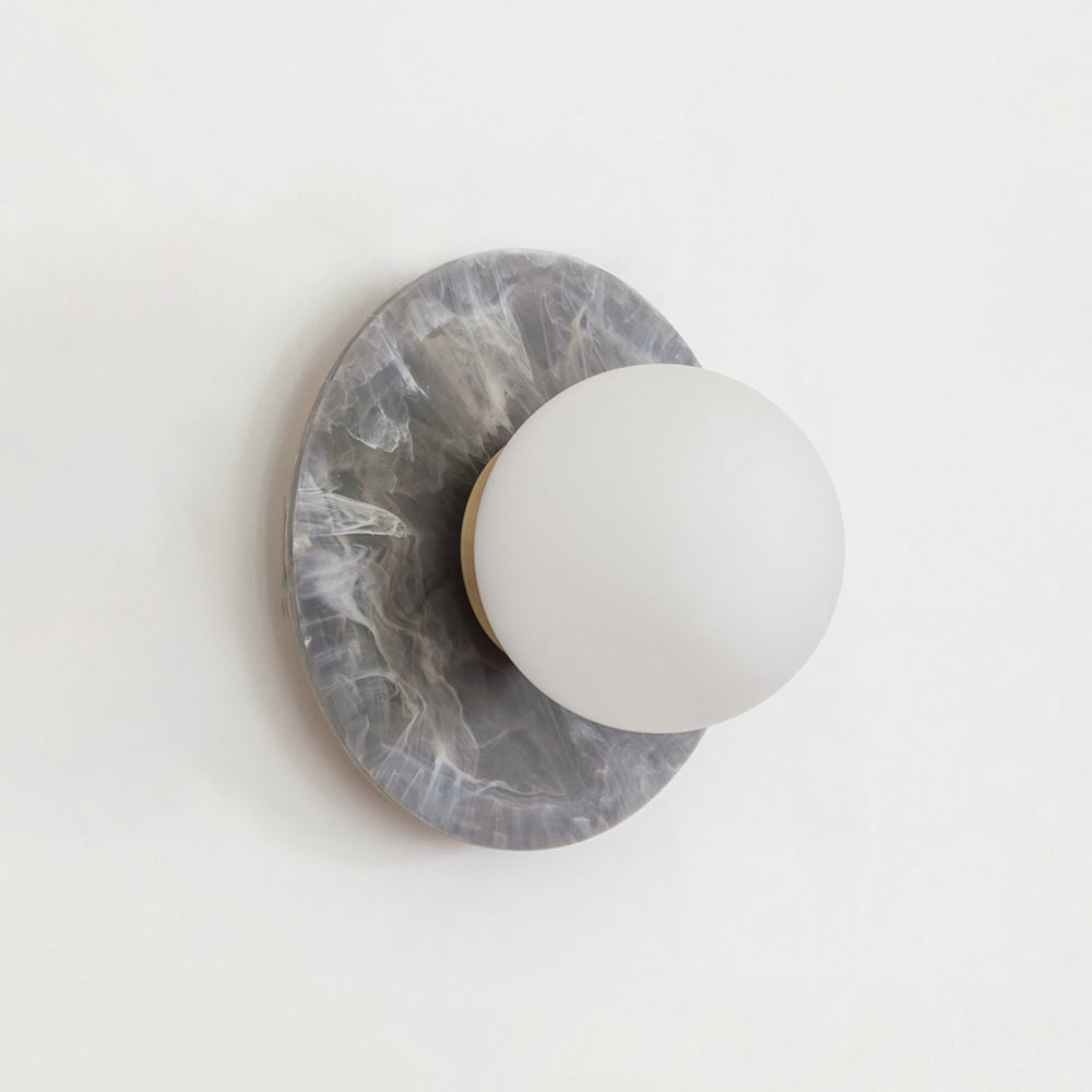 "Bo" Wall Light - Marbled Recycled Plastic